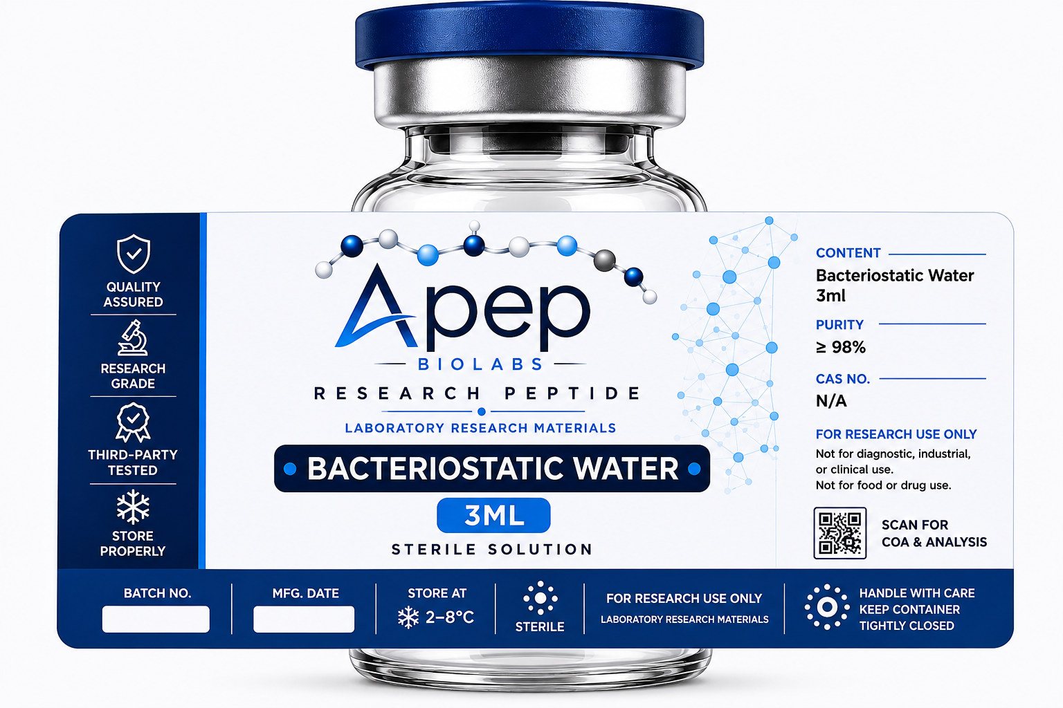 Bacteriostatic Water 3ml